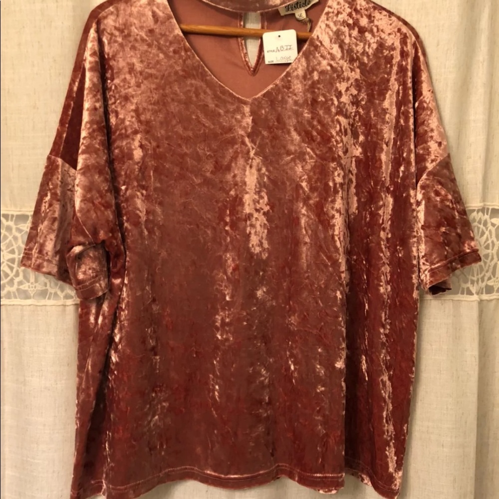 Velvet top